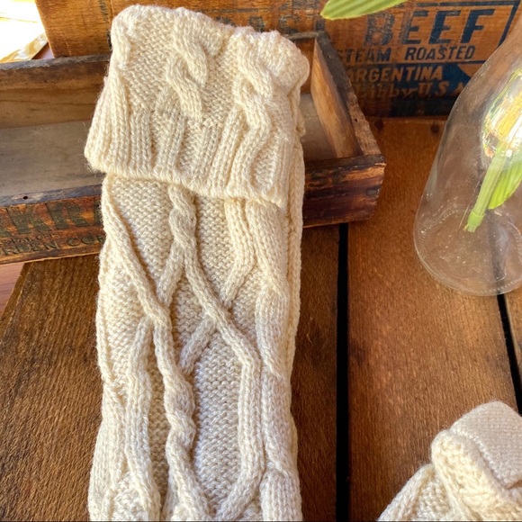 ✨SEXY CABLE KNIT OVER THE KNEE SOCKS 19” TO HEEL - Picture 6 of 11